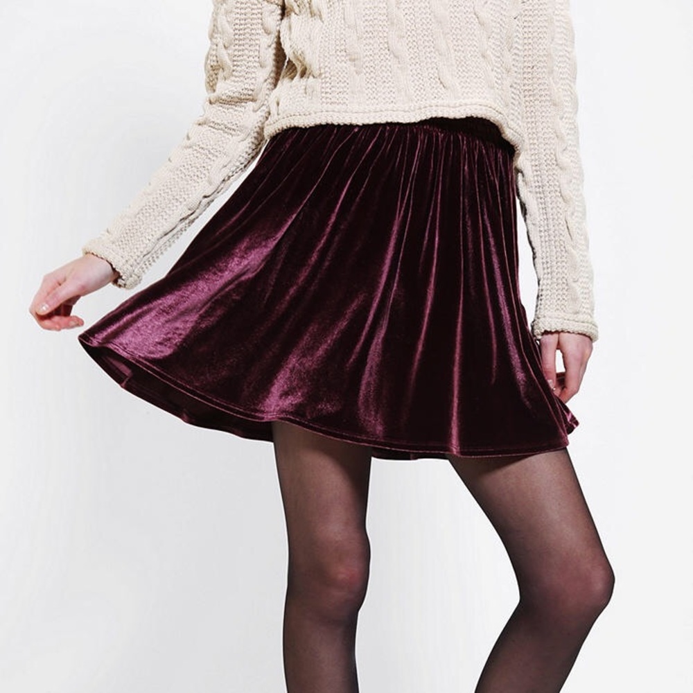 Ecote Velvet Skirt